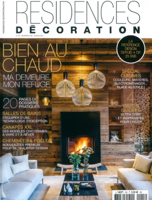 2020 12 RESIDENCES DECORATION FRANCE COUV